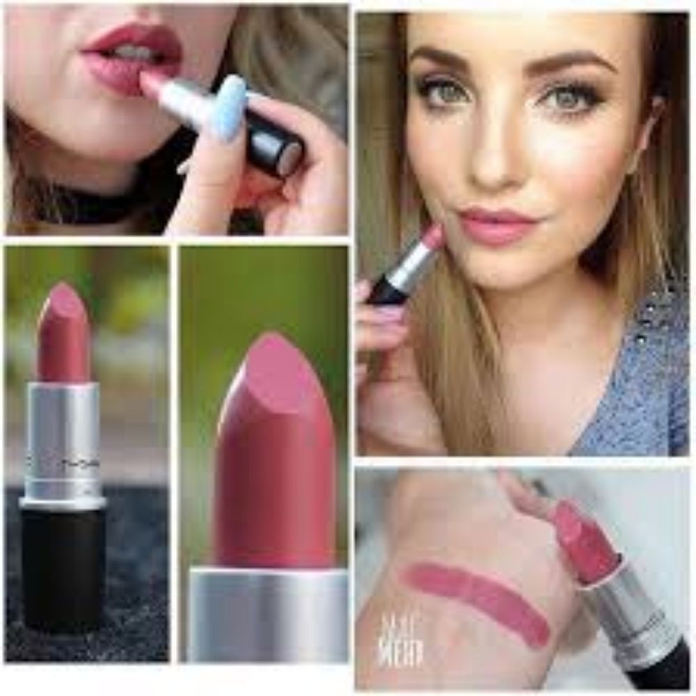 MAC Matte Lipstick in Mehr (Dirty Blue Pink) - Picture 11 of 15